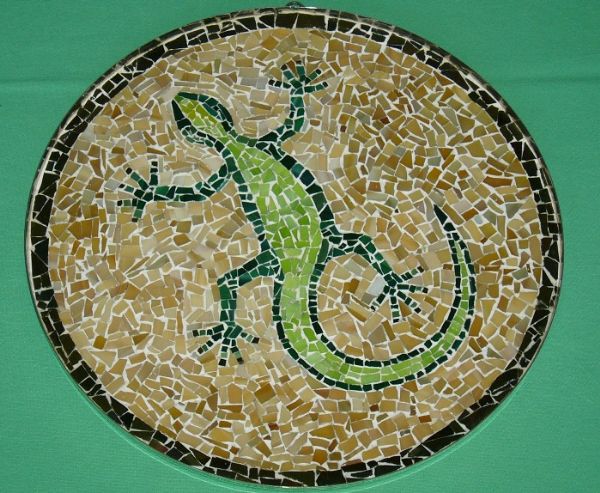 Quadri rotondi in mosaico
