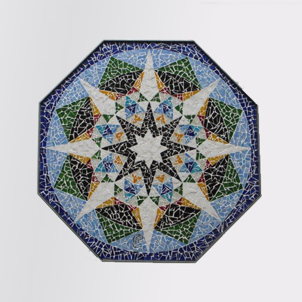 mosaico in vetro tiffany