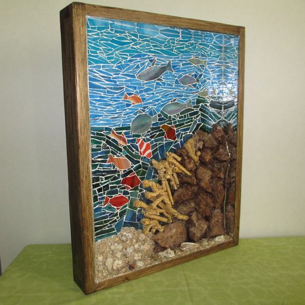 Fondo marino con coralli