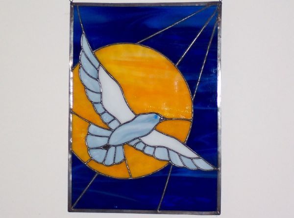 Uccello al tramonto, Bird in the sunset