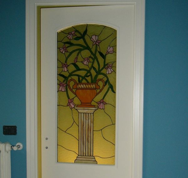 Vaso con fiori di Fucsia, Vase with Fuchsia flowers